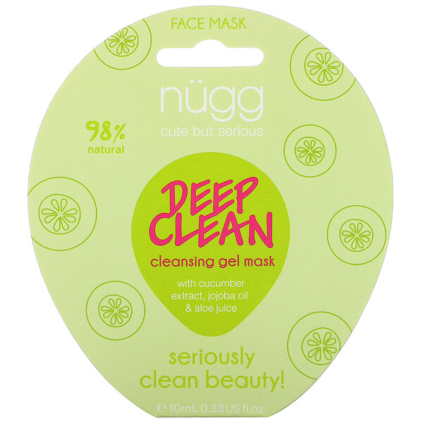 Nugg‏, Deep Clean Cleansing Gel Mask, 0.33 fl oz (10 ml)