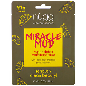 Отзывы о Nugg, Miracle Mud, Super Detox Treatment Mask, 0.33 fl oz (10 ml)