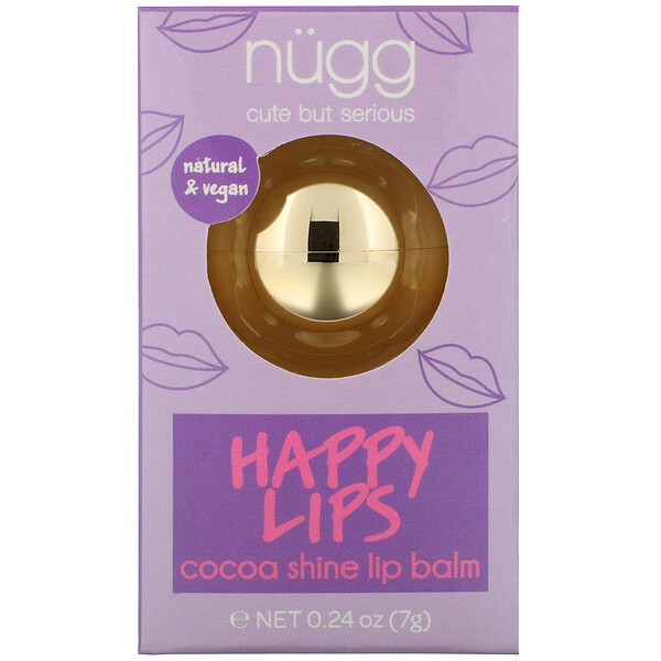 Happy Lips, Cocoa Shine Lip Balm, 0.24 oz (7 g)