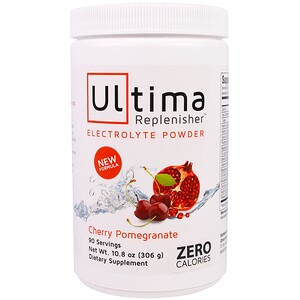 Отзывы о Ултима Хэлс Продуктс, Ultima Replenisher Electrolyte Powder, Cherry Pomegranate, 10.8 oz (306 g)