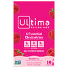 Ultima Replenisher, 6가지 필수 전해질, 일일 전해질 드링크 믹스, 라즈베리, 스틱팩 10개, 3.2g(0.11oz)