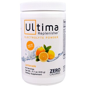 Отзывы о Ултима Хэлс Продуктс, Ultima Replenisher Electrolyte Powder, Lemonade, 11.1 oz (315 g)