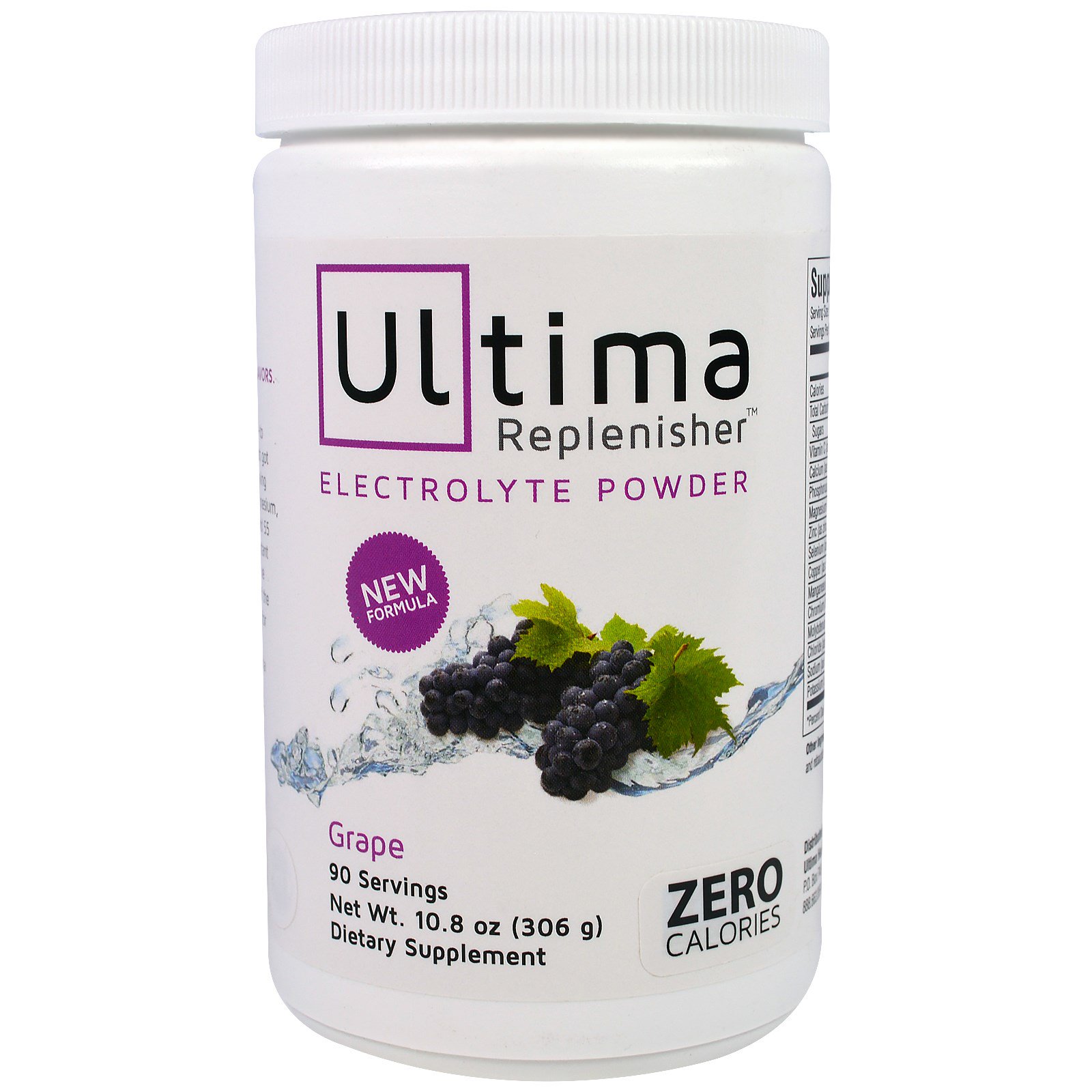 Ultima Health Products, Ultima Replenisher Electrolyte Powder, Grape ...