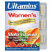 Ultamins, Women's Multivitamin with CoQ10, Mushrooms, Enzymes, Veggies & Berries, 60 Veggie Capsules