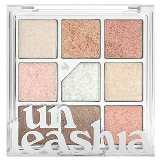 Unleashia, Glitterpedia Oogschaduwpalet, nr. 1 met glitter, 0,233 oz