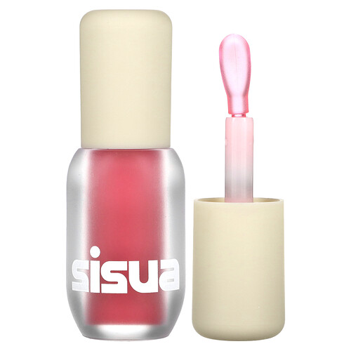 Unleashia, Sisua, Popcorn Syrup Lip Plumper, Lippenpflege mit Popcornsirup, Nr. 1 Erdbeercreme, 3,8 g