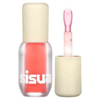 Unleashia, Sisua, Jarabe de palomitas de maíz para dar volumen a los labios, N.º 3 Guayaba neón, 3,8 g
