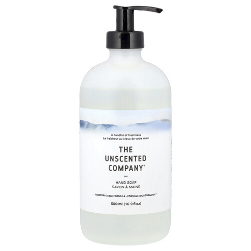 The Unscented Company, Hand Soap, Fragrance Free, Handseife, ohne Duftstoffe, 500 ml (16,9 fl. oz.)