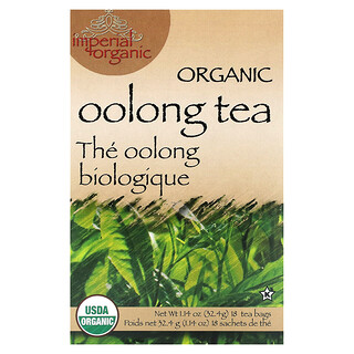 Uncle Lee's Tea, Imperial Organic, Té oolong, 18 bolsitas de té, 32,4 g (1,14 oz)