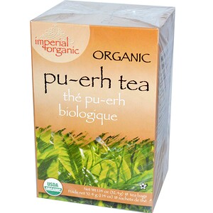 Отзывы о Анкл Лис Ти, Organic Pu-erh Tea, 18 Tea Bags, 1.14 oz (32.4 g)