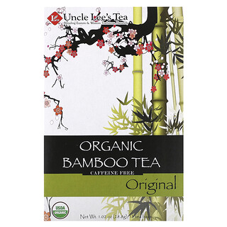 Uncle Lee's Tea, Té de bambú orgánico, Original, Sin cafeína, 18 bolsitas de té, 28,8 g (1,02 oz)
