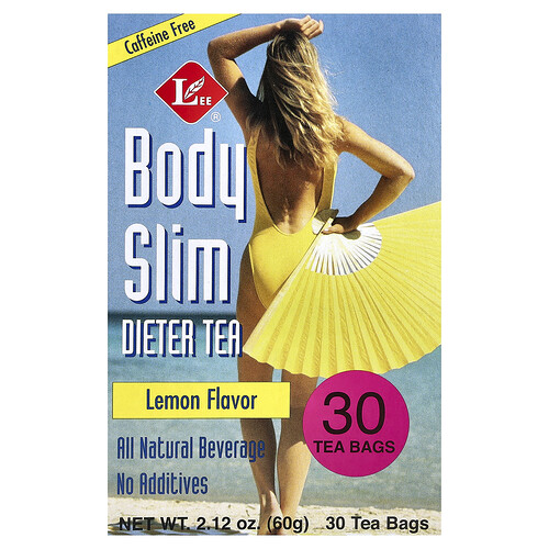 Uncle Lee's Tea, Body Slim Dieter Tea, Lemon, Caffeine Free, 30 Tea Bags, 2.12 oz (60 g)