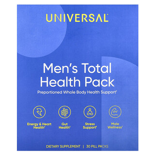 Universal U, Pek Kesihatan Keseluruhan Lelaki, 30 Pek Pil