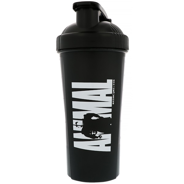 Universal Nutrition, アニマルシェイカーカップ、ブラック/ホワイト、30 oz