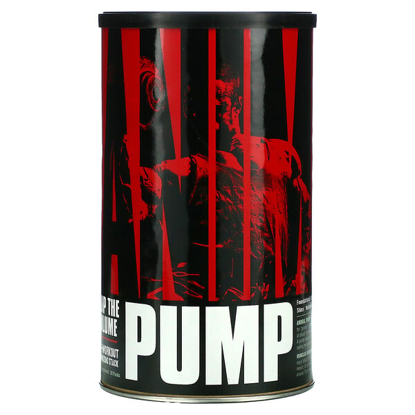 Animal Pump,  Pre-Workout Volumizing Stack, 30 Packs