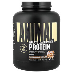 Isolate Loaded Whey Protein™ у порошку, булочка з глазур'ю з корицею, 1,81 кг (4 фунти)