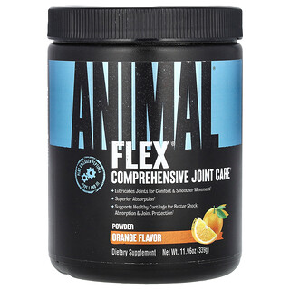 Animal, Flex® Poeder, Sinaasappel, 11,96 oz (339 g)