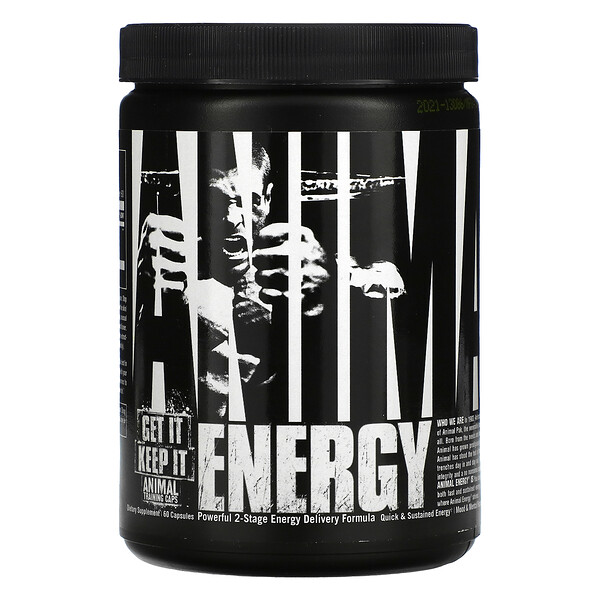 Universal Nutrition‏, Animal Energy , 60 capsules