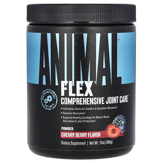 Animal, Flex® Poeder, Kersenbes, 13 oz (369 g)