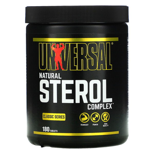 Universal Nutrition‏, Natural Sterol Complex, Classic Series, 180 Tablets