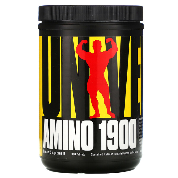 Universal Nutrition‏, Amino 1900, 300 Tablets