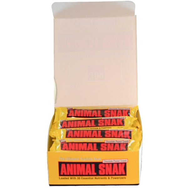 Universal Nutrition, Animal Snak Bar, Chocolate Peanut Crunch, 16 Bars, 30 oz (85 g) Each (Discontinued Item) 