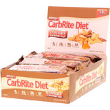 Отзывы о Диета «Doctor’s CarbRite», шоколадный карамельный лесной орех, 12 батончиков, по 2.00 унции (56,7 г) каждый