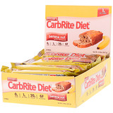 Отзывы о Doctor’s CarbRite Diet, без сахара, миндаль и банан, покрытые шоколадом, 12 батончиков, 2 унции (56,7 г) каждый
