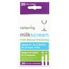 UpSpring, Milkscreen, 20 Test Strips