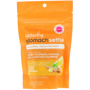 Отзывы о АпСпринг, Stomach Settle, Lemon-Ginger Honey Flavor, 4.0 oz (112 g)