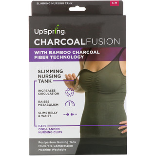 UpSpring, Charcoal Fusion, емкость для кормления для похудения, средний размер, 1 емкость