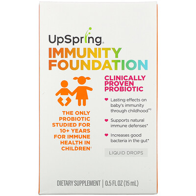 UpSpring Immunity Foundation, Liquid Drops, 0.5 fl oz ( 15 ml)