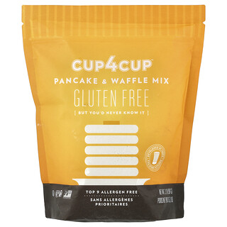 Cup4Cup, Mezcla para panqueques y waffles, Sin gluten, 907 g (2 lb)