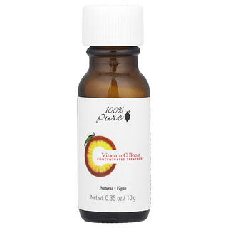 100% PURE, 維生素 C 強化，0.35 盎司（10 克）