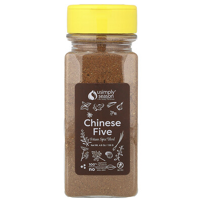 Product Image for USimplySeason, Artisan Spice Blend, Chinese Five, 4.8 oz (136 g)