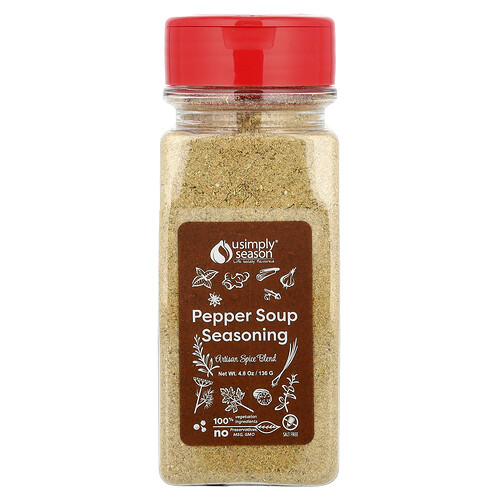 USimplySeason, Artisan Spice Blend, Pfeffersuppengewürz, 136 g (4,8 oz.)