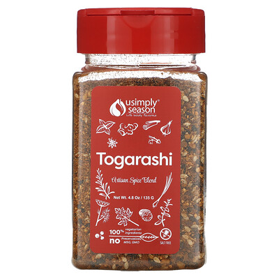 USimplySeason  Artisan Spice Blend  Togarashi  4.8 oz (135 g)