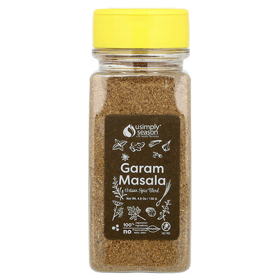 USimplySeason, Artisan Spice Blend, Garam Masala, 4.8 oz (135 g)