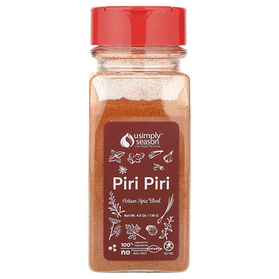 USimplySeason  Artisan Spice Blend  Piri Piri  4.8 oz (136 g)