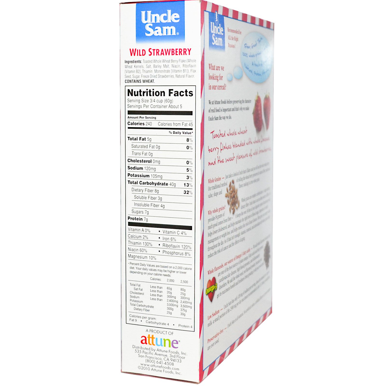 Uncle Sam Cereal Nutrition Facts Nutrition Ftempo