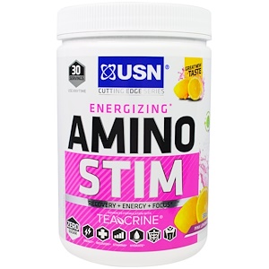 Отзывы о ЮСН, Energizing, Amino Stim, Pink Lemonade, 11.64 oz (330 g)
