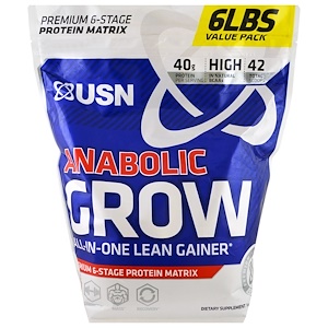 Отзывы о ЮСН, Anabolic Grow, Chocolate, 6 lbs (2.73 kg)
