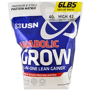 Отзывы о ЮСН, Anabolic Grow, Cinnamon Bun, 6 lbs (2.73 kg)