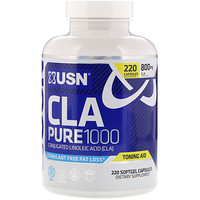 CLA Pure 1000, 220 Softgel Capsules - изображение