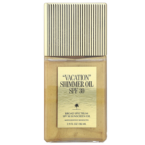 Vacation, Shimmer Sunscreen Oil, SPF 30, 2.9 fl oz (86 ml)