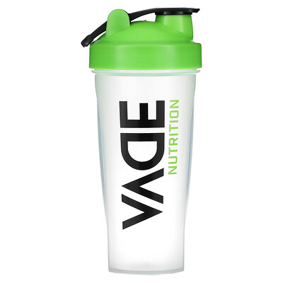 Vade Nutrition  Shaker Bottle with Loop  Green  28 oz