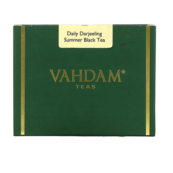 Vahdam Teas‏, Daily Darjeeling Summer Black Tea, 3.53 oz (100 g)