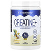 Vitauthority, Aktif, Creatine+, Kelapa Nanas, 13.9 oz (394 g)