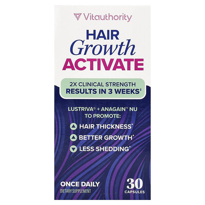 Product Image for Vitauthority, Hair Growth Activate, 30 Capsules