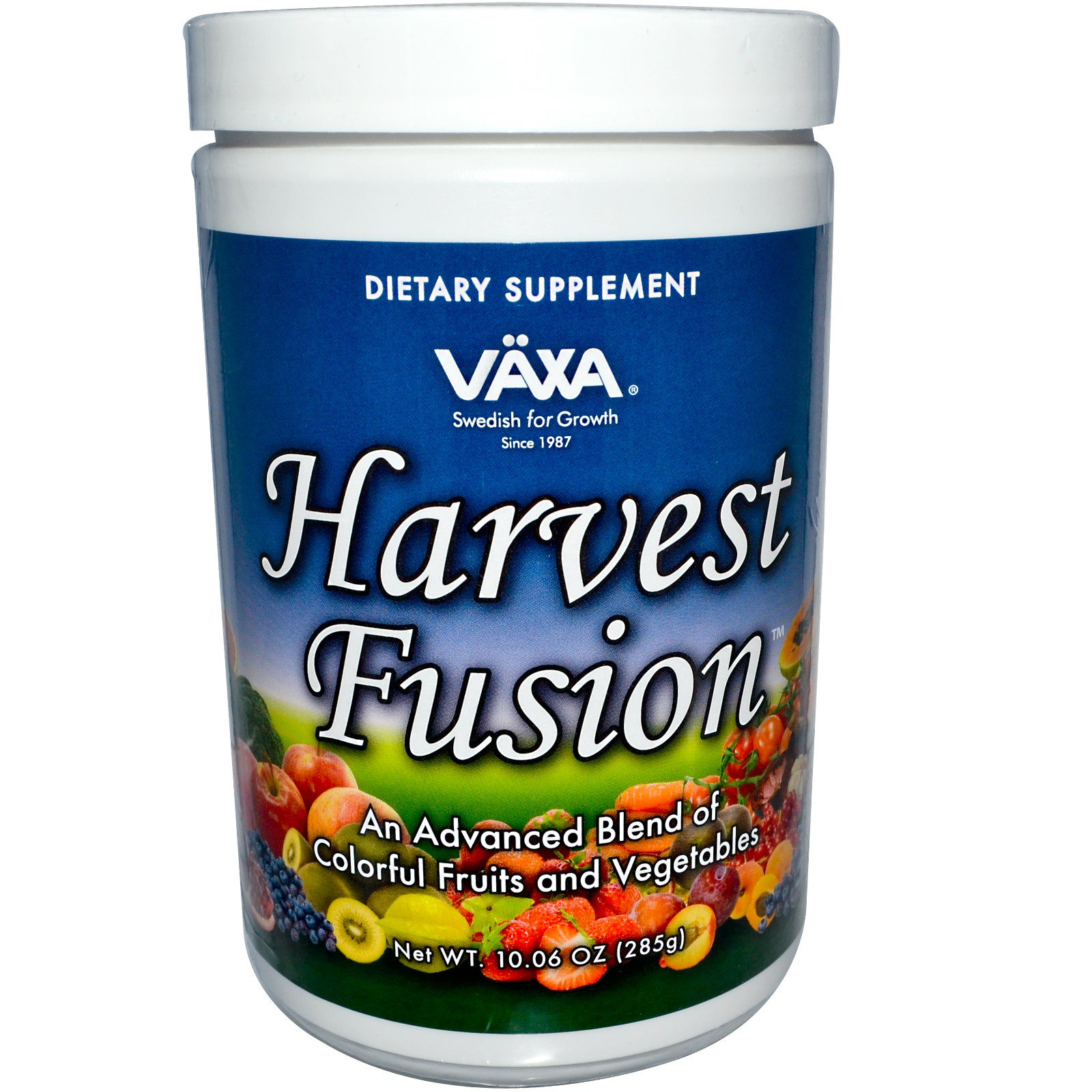 Vaxa International, Harvest Fusion, Fruit and Vegetable Drink Mix, 10.